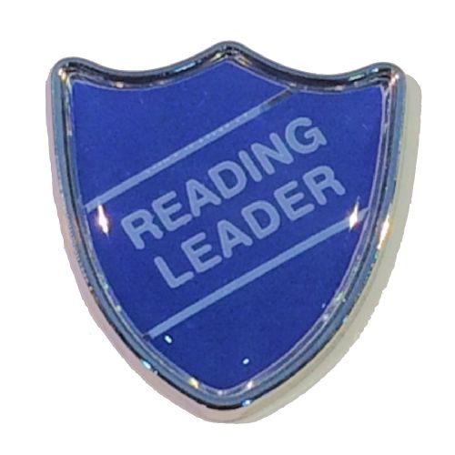 READING LEADER shield badge